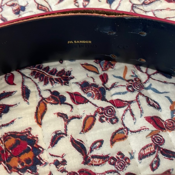 Jil Sander made in Italy original leather belt 80 cm